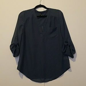 Medium Maurices Dark Blue Blouse